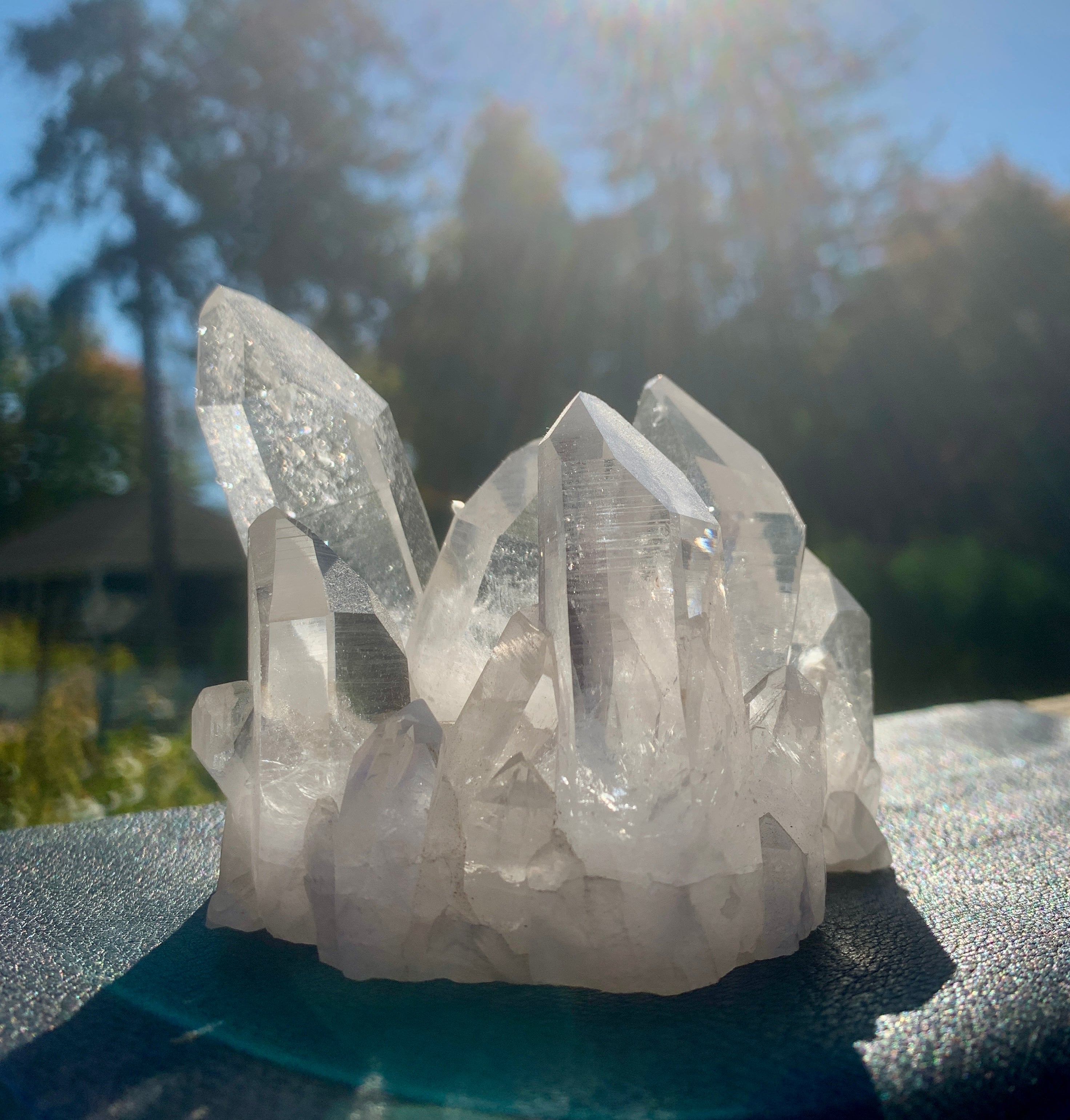 Clear Quartz Cluster